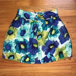 Ann Taylor LOFT floral skirt